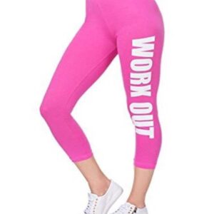 Pink Work Out Lycra Legging for Women