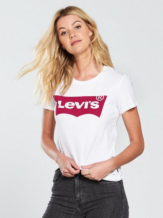 Levis Printed Cotton T-Shirt for Women - Image 2