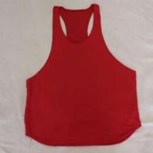 Female Sando Top Tank Red