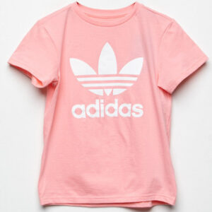 Adidas Pink Half Sleeves Female T-Shirt