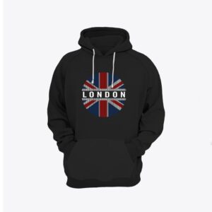 London Kangroo Pullover Hoodie