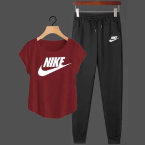 Nike Gym Work Out Tracksuit Maroon