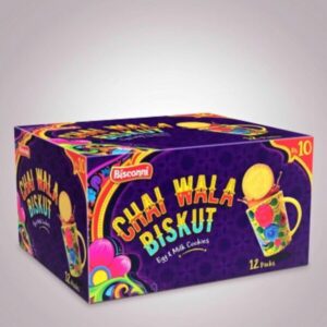 Bisconni Chaiwala Biscuit Snack pack 12