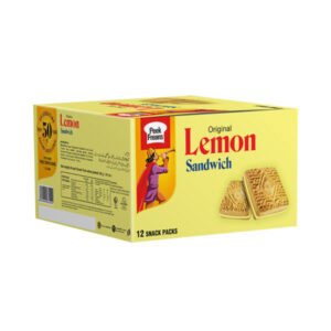 Peak Freans Lemon Sandwich Snack pack - 12