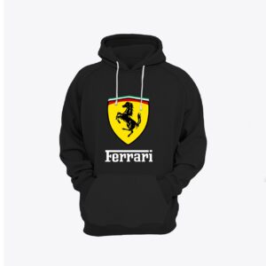 Ferrari Printed Pullover Hoodie