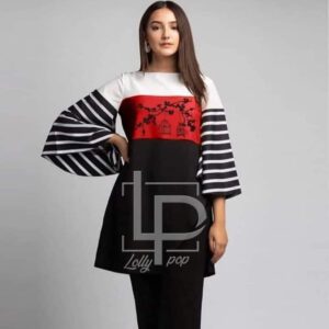 Lollypop Multicolor Boski Linen Kurti for Women