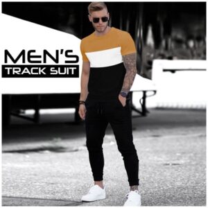 Plain Yellow tracksuit for Men