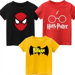 Pack of 3 Printed T-Shirt For Kids
