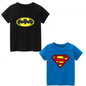 Bundle of 2 Superman - Batman t-shirts for Kids