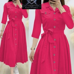 Pink Turkish Flab Shirt top for Girls