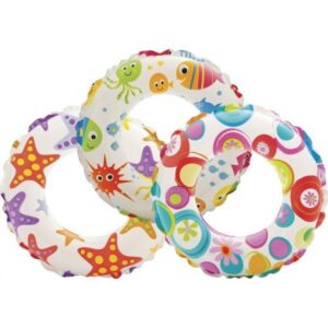 INTEX Lively Print Swim Rings 24'' ( 61cm ) Diameter
