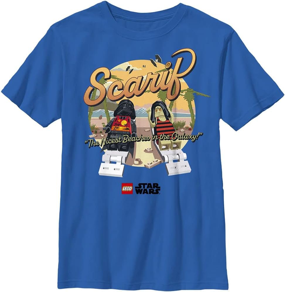 LEGO Kids Star Wars Scarif Beaches Boys Short Sleeve Tee Shirt
