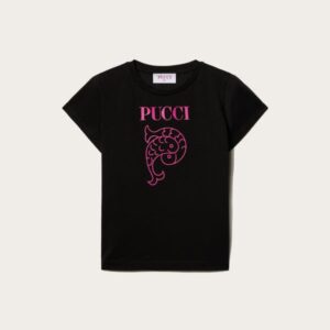 PUCCI t-shirt for Kids - Black