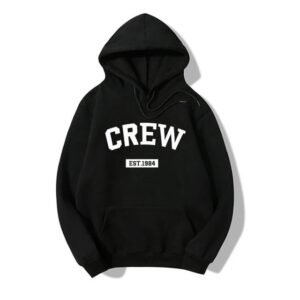 Crew 1984 Pullover Hoodie for Men and Women