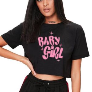 Baby Girl Crop Top for Women - Medium Size