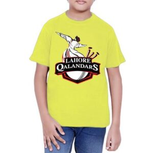 Lahore Qalandars PSL t shirt for Kids