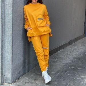 Winter Pocket Style Fleece tracksuit for Women